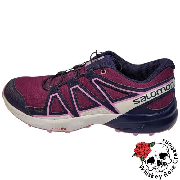 Salomon Speed Cross Trail Running Shoes Womens Size 6 Style 412888 Gorpcore - Picture 1 of 11